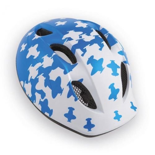 Шлем MET Supper Buddy airplanes M 52-57 бело-голубой